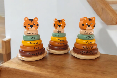 Petite tour à empiler safari