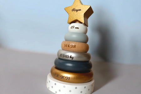 Tour à empiler étoile