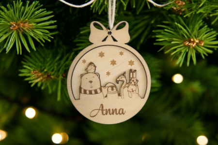 Boule de Noël animaux