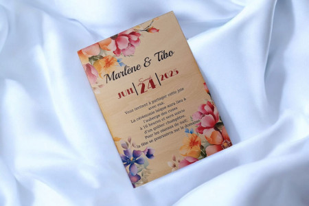 Faire-part Printanier