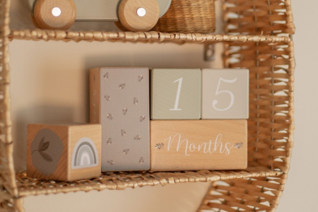 Blocs d'étape Vert olive