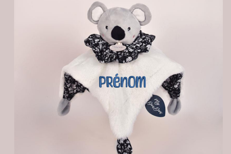 Doudou boule - Doudou Koala gris