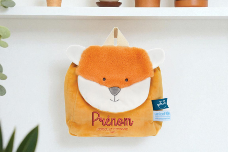  Sac à dos bébé peluche renard