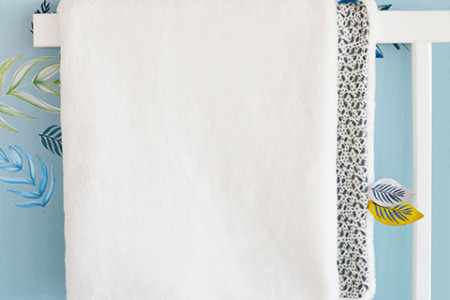 Plaid blanc douceur - Yoca le koala