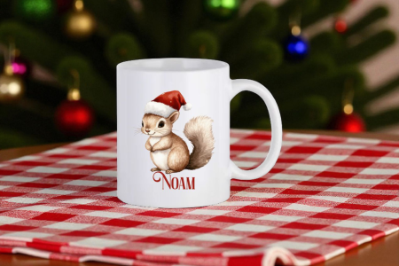 Tasse Ecureuil de Noël