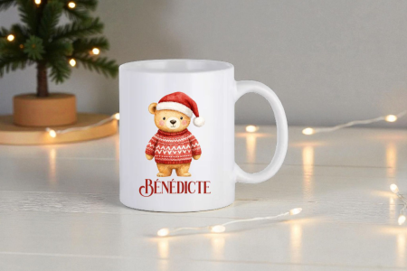 Tasse Ourson de Noël