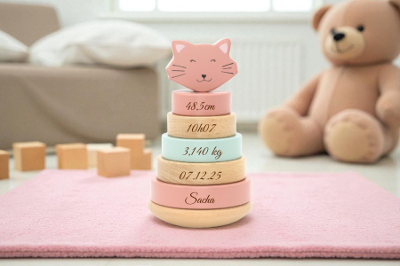 Tour à empiler - Chat - Trixie Baby