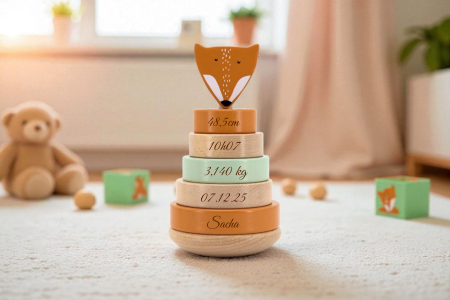 Tour à empiler - Renard - Trixie Baby