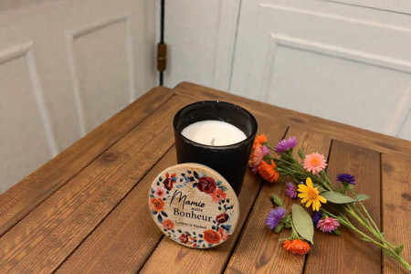 Bougie parfumée Mamie Notre bonheur