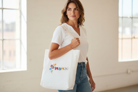 Sac tissu - Super Mamie