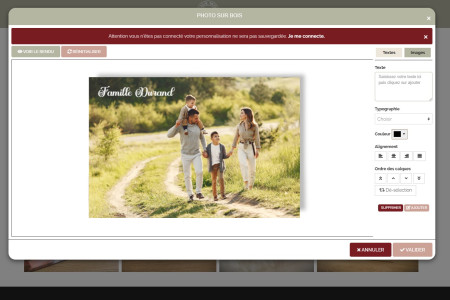 Comment personnaliser sur gravemoiunehistoire.fr