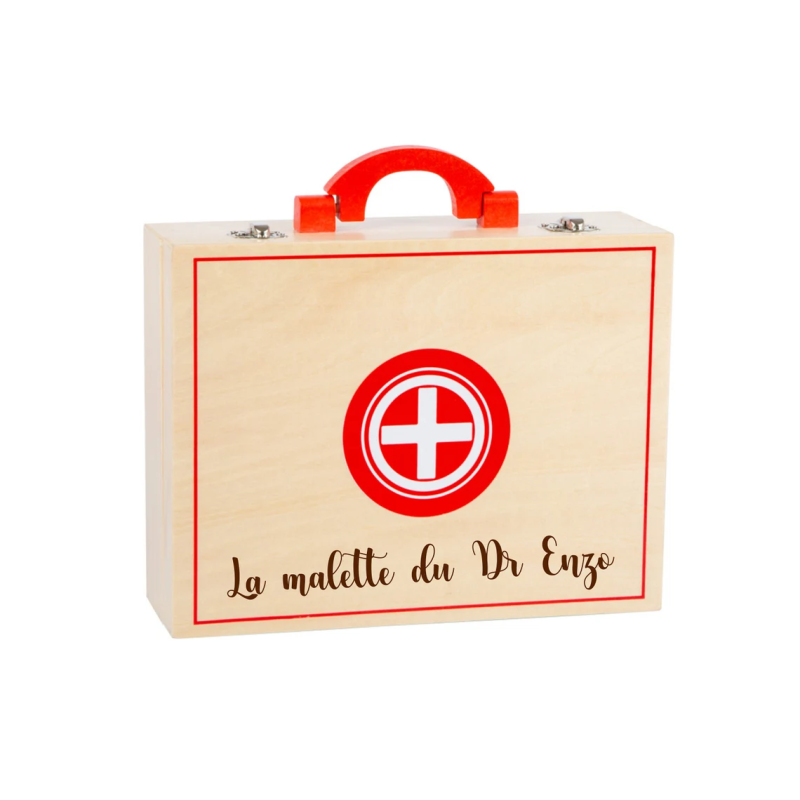 Konges Slojd - Malette de Docteur en bois - Kids Concept Store - Livraison Réunion Konges Slojd - Malette de Docteur en bois - Kids Concept Store - Livraison Réunion