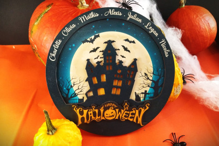 Couronne maison hantée