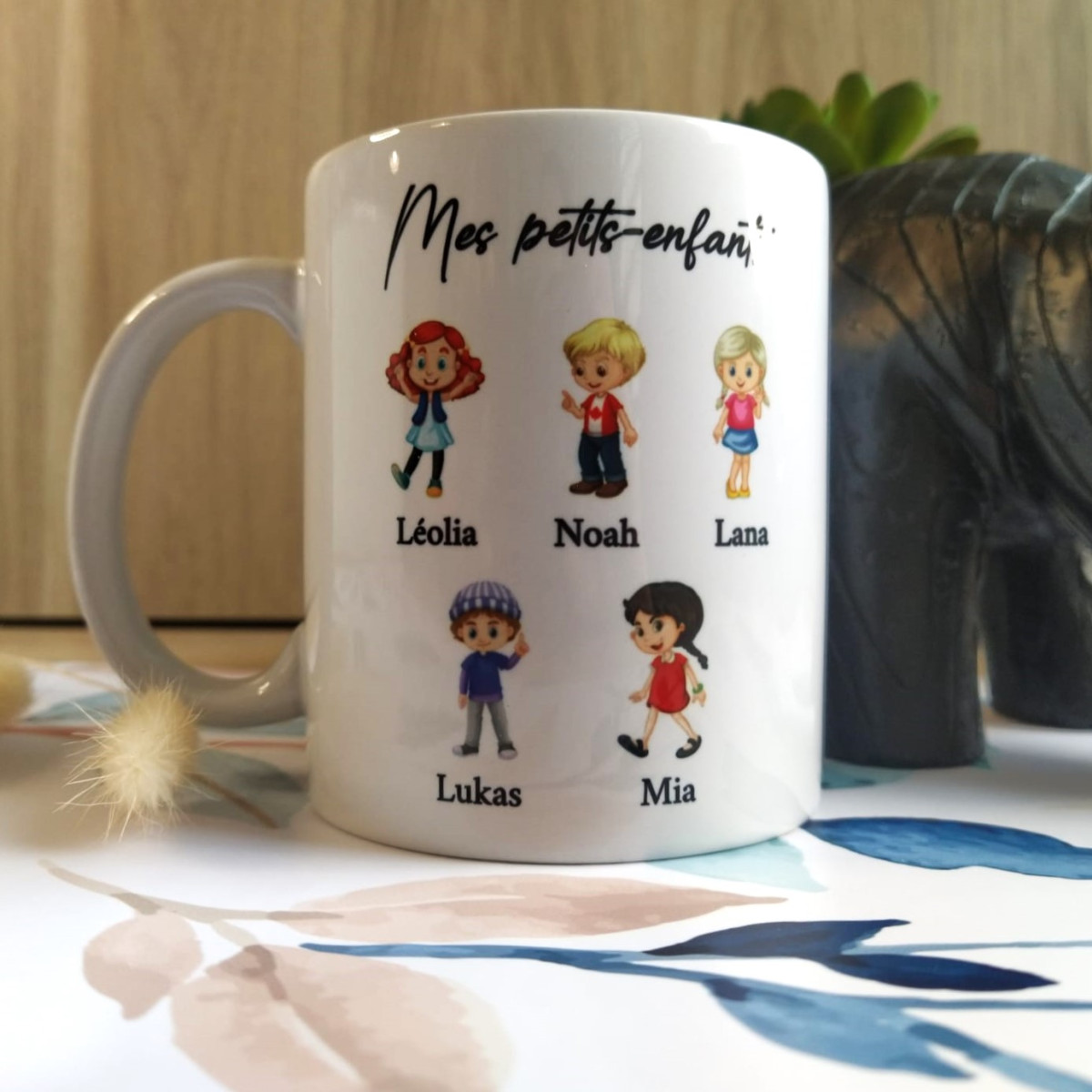 Tasse personnalisée - Cadeau 6 ans de mariage Tasse personnalisée - Cadeau 6 ans de mariage