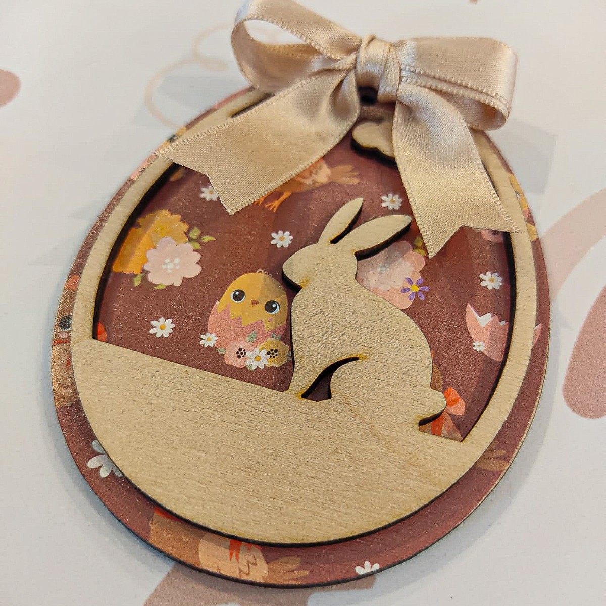 Panier personnalisé en toile avec nom et initiales pour la chasse aux Panier personnalisé en toile avec nom et initiales pour la chasse aux