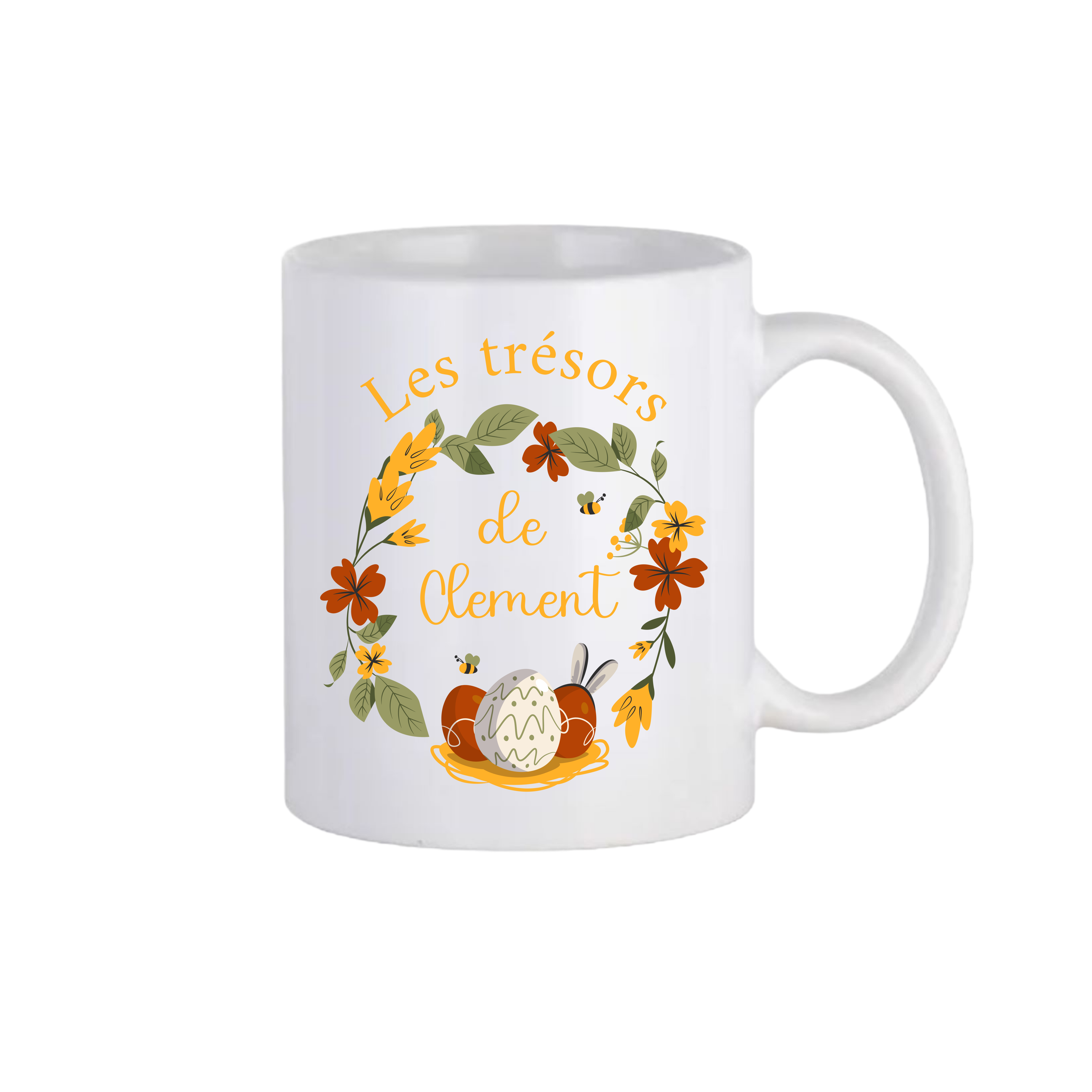 Tasse Personnalisable Avec Ton Texte Ou Photo - Céramique Noire, 325 Ml, Va Au Micro-ondes Et Lave-vaisselle