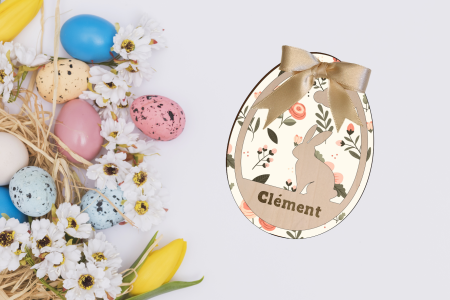 Œuf de Pâques Printanier