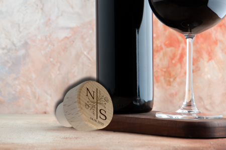 Bouchon tête en bois