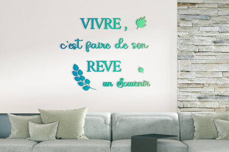 Vivre, c'est faire de son rêve un souvenir