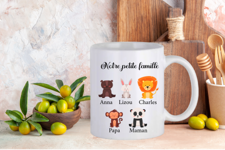 Tasse Famille Animaux