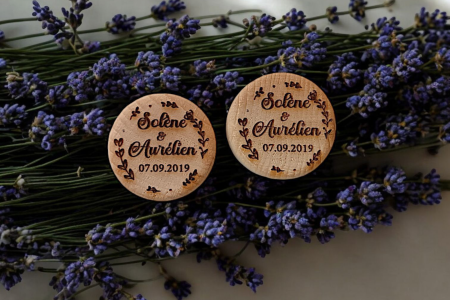 Bouchon tête en bois