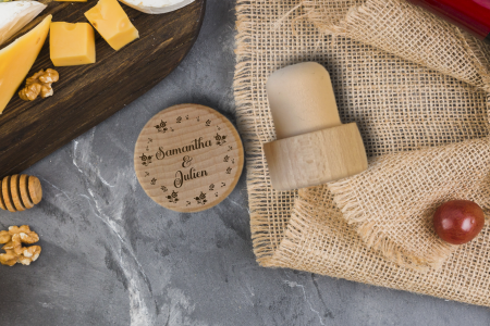 Bouchon tête en bois