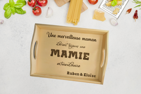 Plateau spécial mamies