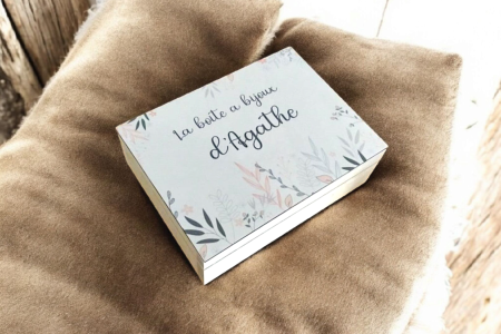 Boîte fleurs éclatantes