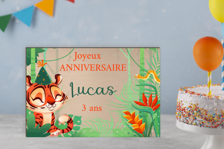 Pancarte anniversaire