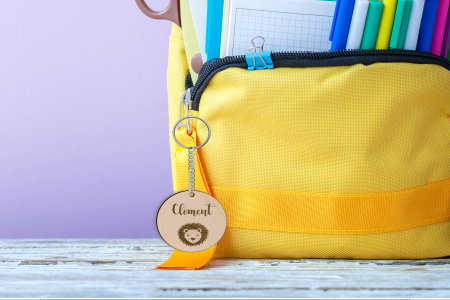 Porte-clés pour cartable