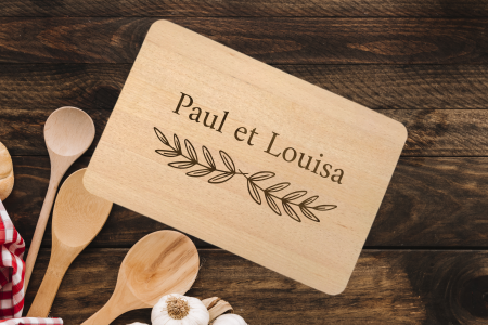 Planche à découper Floral