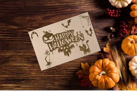 Carte citation Happy Halloween