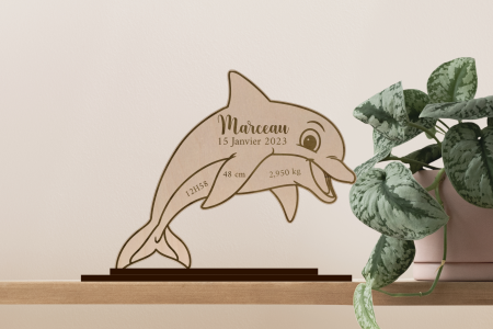 Faire-part Naissance Dauphin