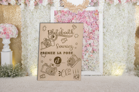 Panneau Photobooth 