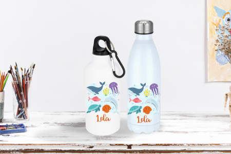 Gourde Animaux de la mer