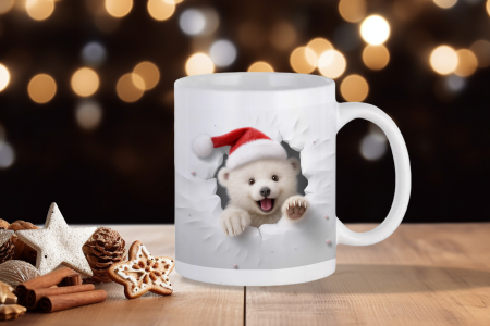 Tasse Ourson de Noël