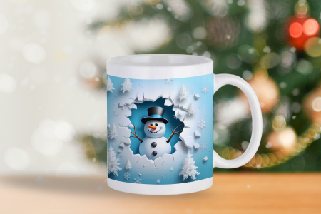 Tasse Bonhomme de Neige