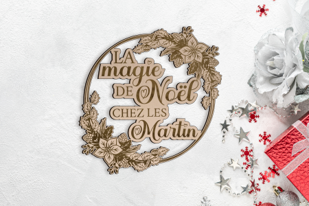 Couronne La Magie de Noël