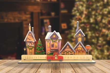 Calendrier de l'avent - Camionnette