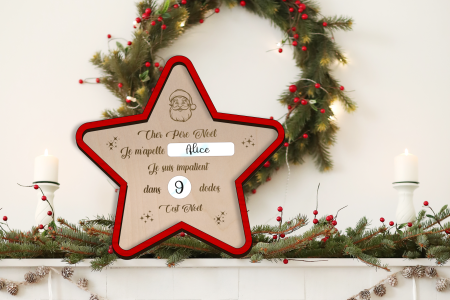 Calendrier de l'Avent Etoile
