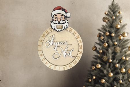 Calendrier de l'avent - Père Noël