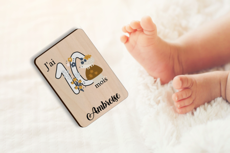 Carte étape Bleu Gris